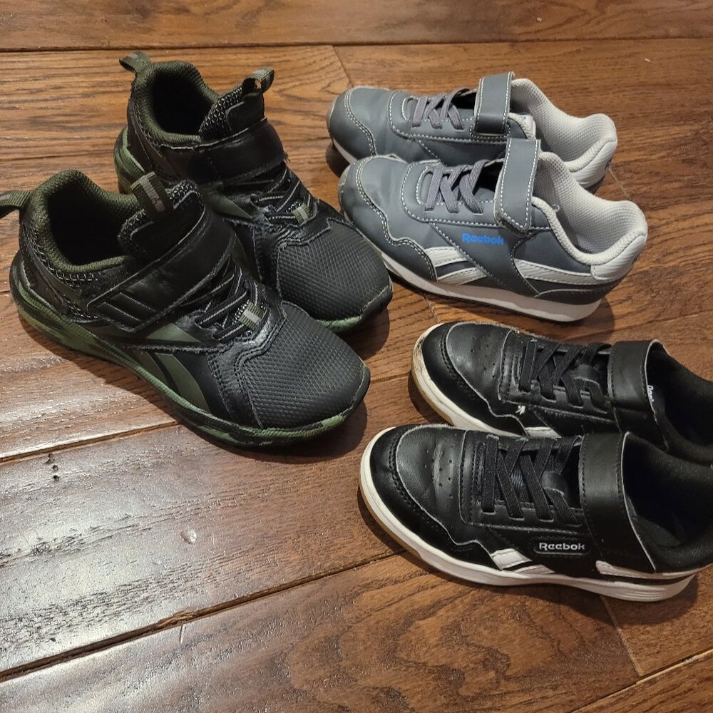 velcro shoes bundle size 11 toddler boys shoes reebok shoes